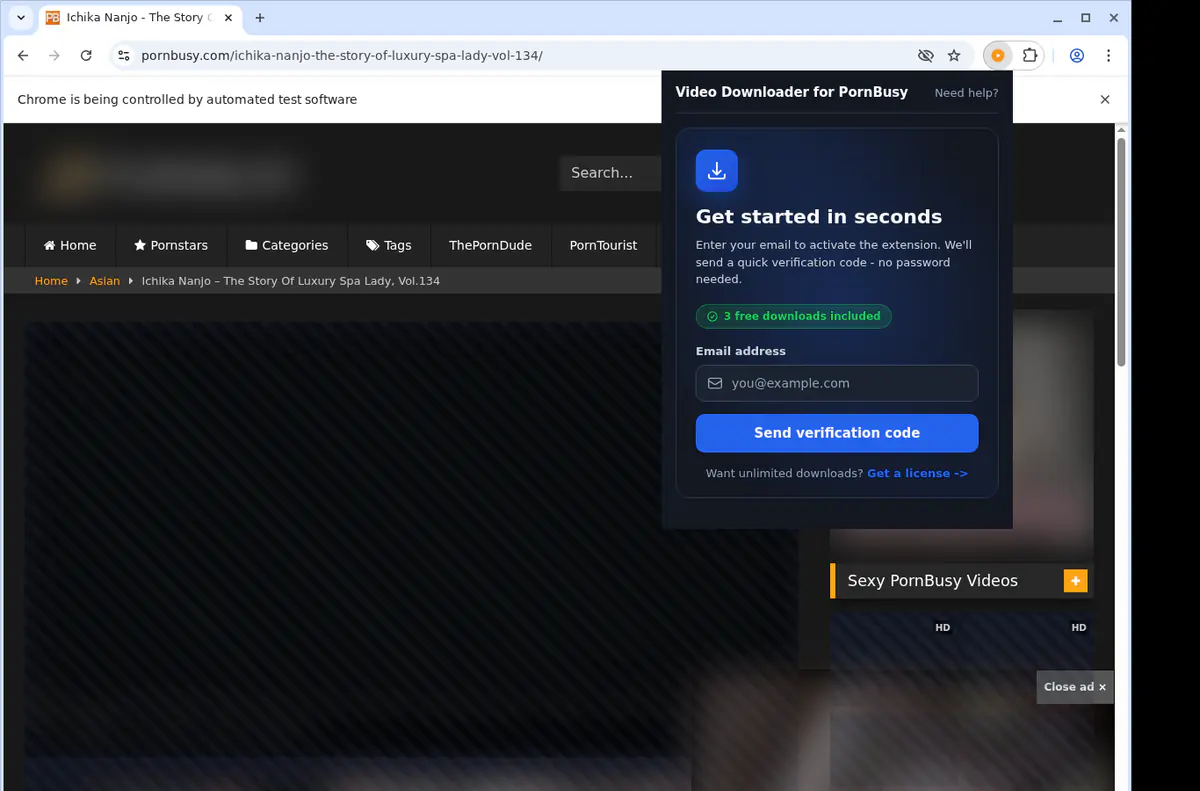 Pornbusy Video Downloader screenshot 5